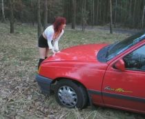 fick bei Autopanne